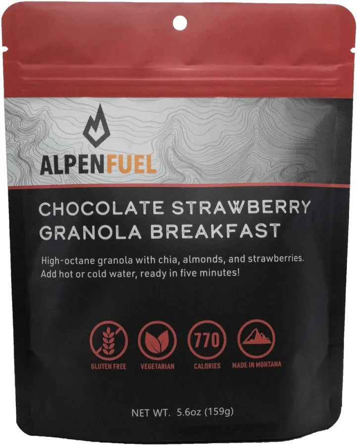 Alpen Fuel Chocolate Strawberry Granola