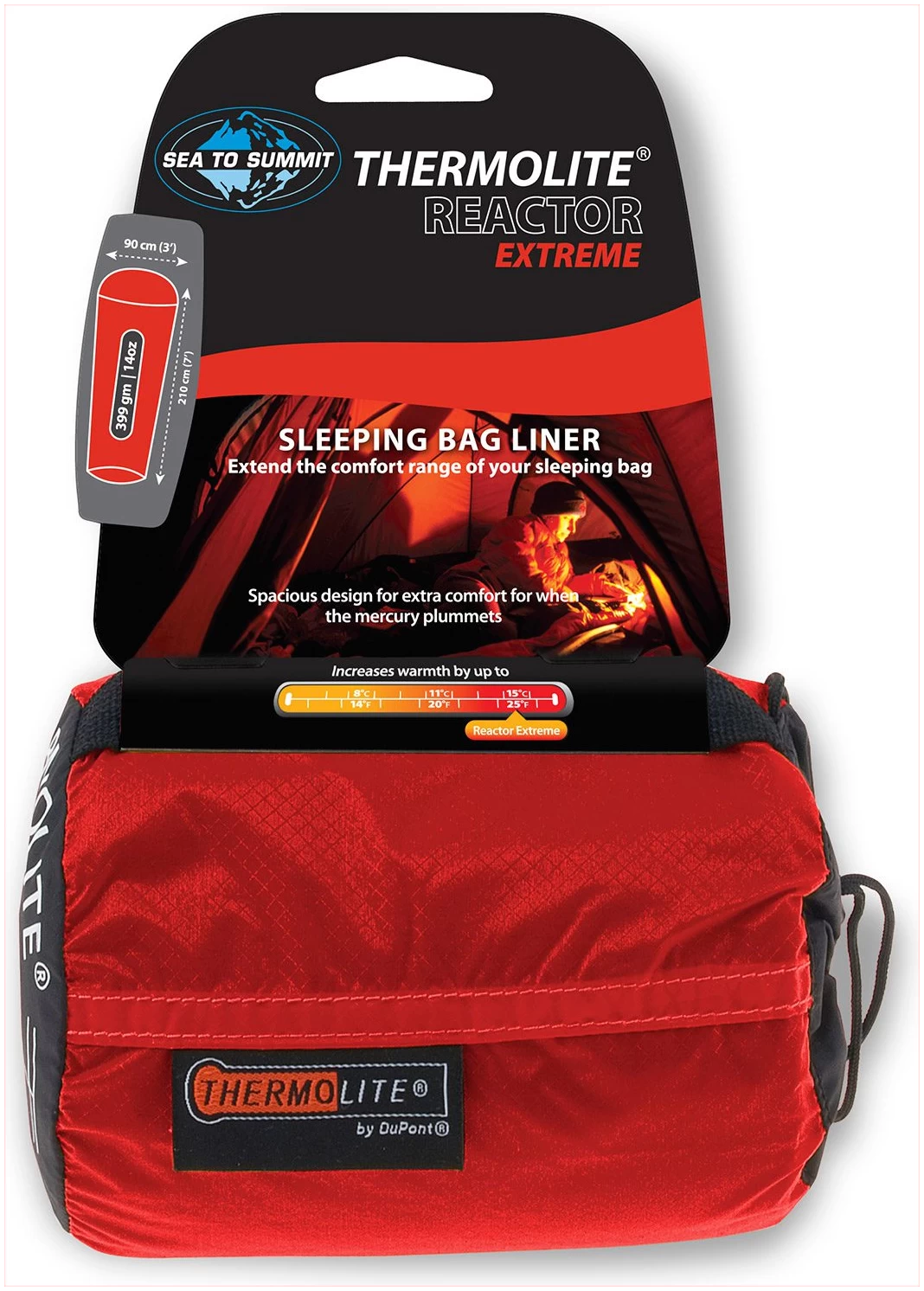 Sea To Summit Reactor Extreme Thermolite Sleeping Bag Liner