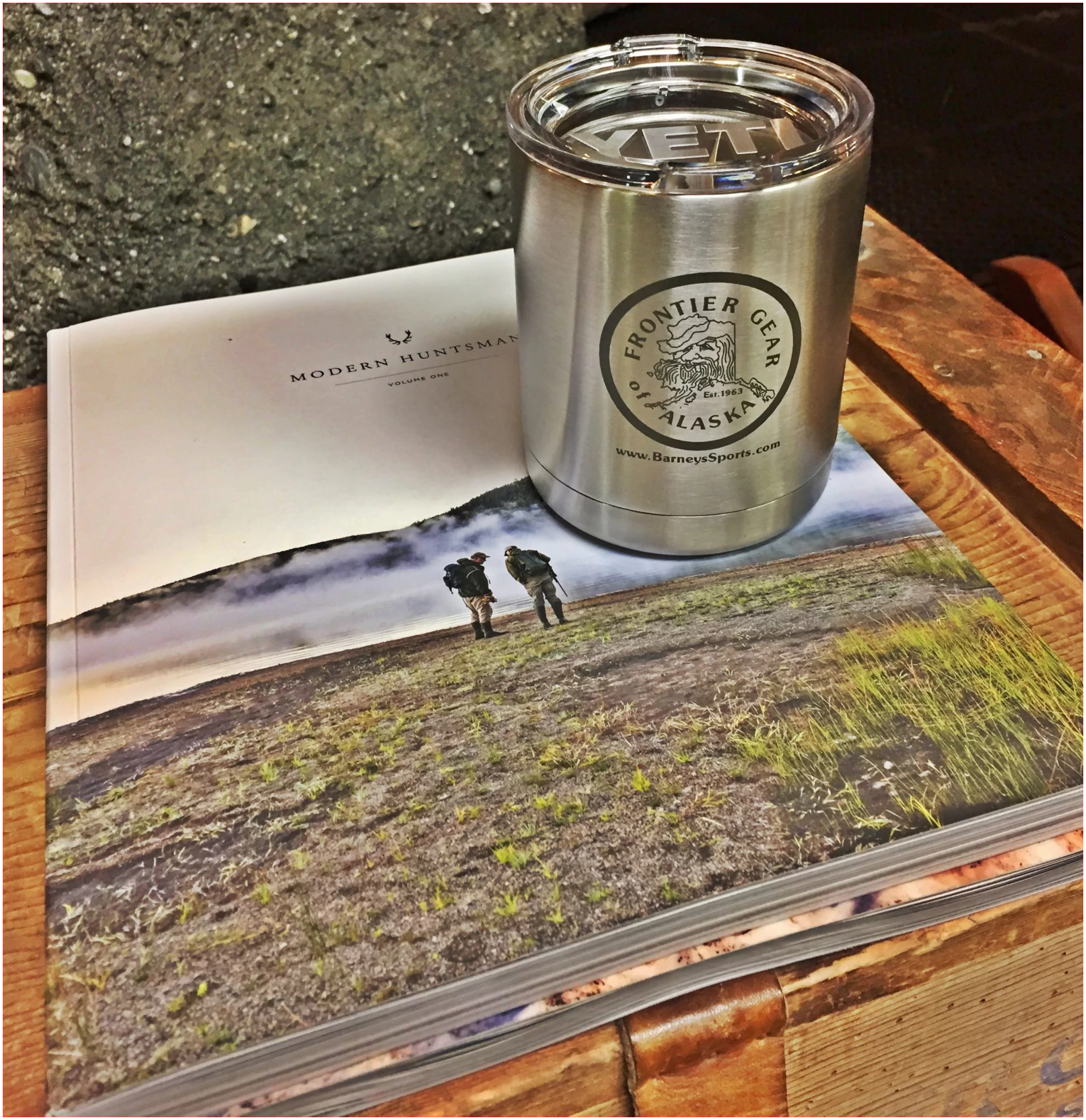 Barney's Yeti Custom Rambler 10oz Lowball